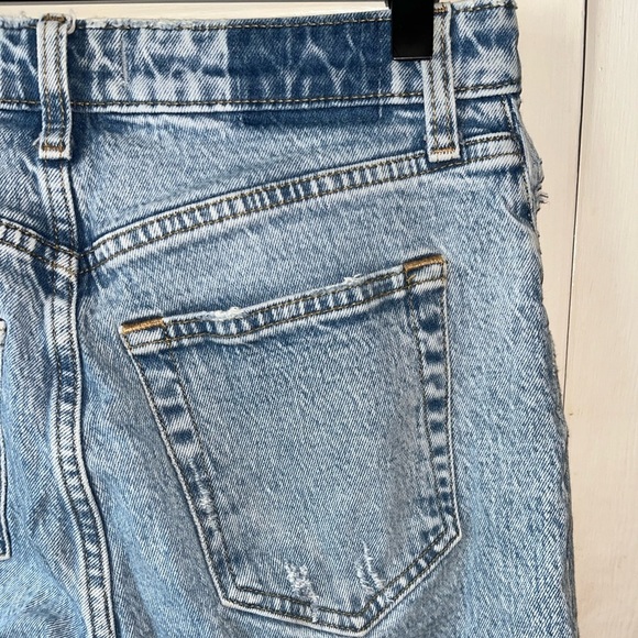 Abercrombie & Fitch The Dad High Rise Jeans Curve Love Size 27 - Picture 8 of 9